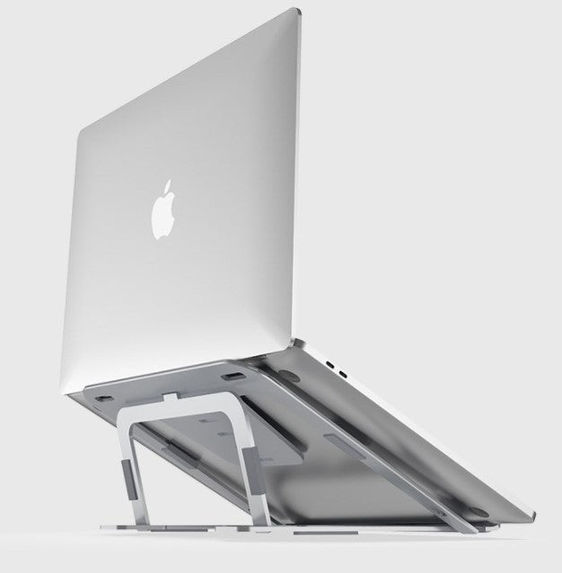 Aluminum Laptop Stand with Adjustable Height and Cooling