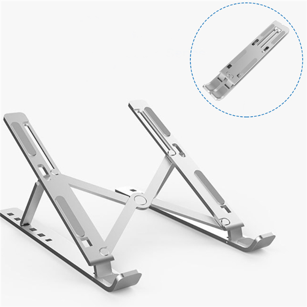 Adjustable Aluminum Laptop Stand with Six Heights