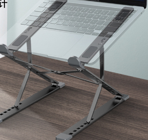 Aluminum Laptop Stand, Foldable Notebook Holder