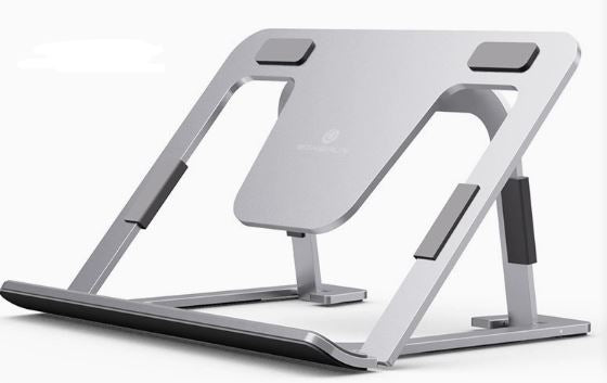 Aluminum Laptop Stand with Adjustable Height and Cooling